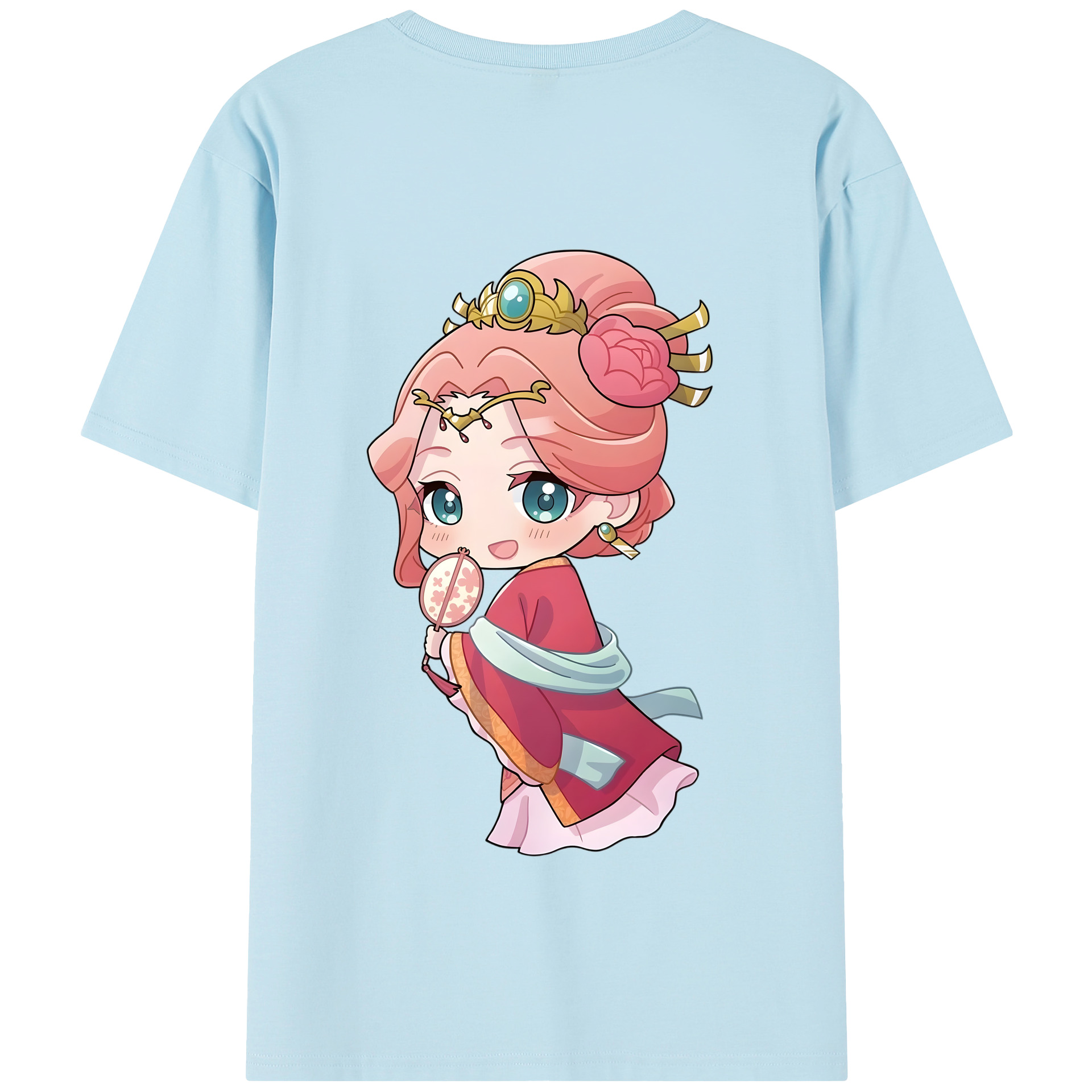 （画像用） 薬屋のひとりごと The Apothecary Diaries 綿100％半袖Tシャツ（背面プリント）